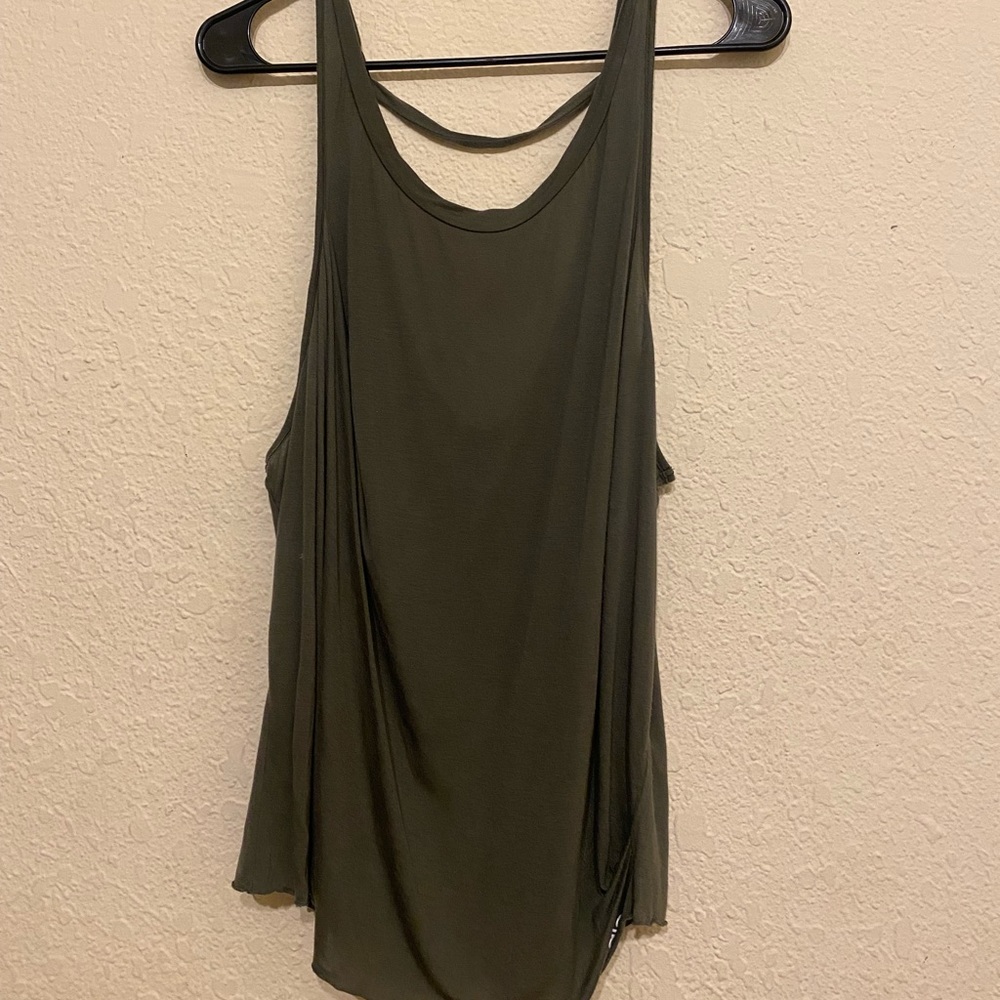 Olive ALO tank top. Size medium
